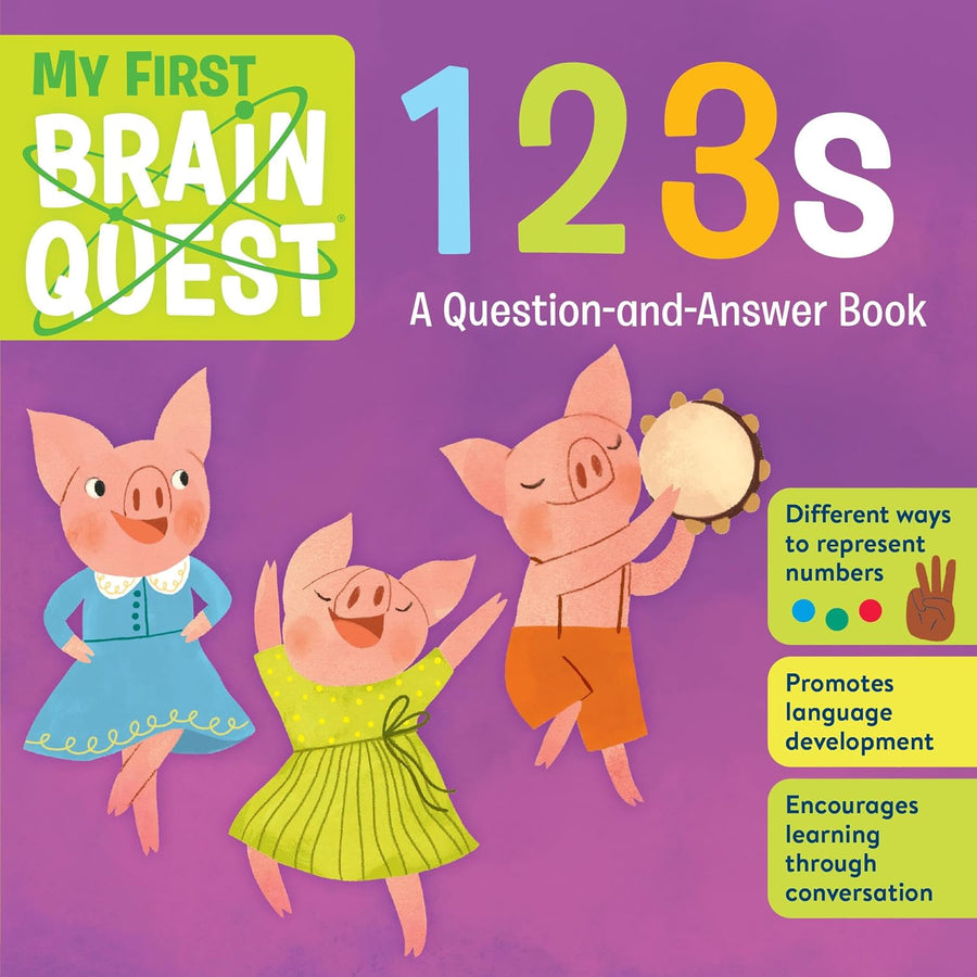 My First Brain Quest 123s: A Question-and-Answer Book (Brain Quest Board Books,