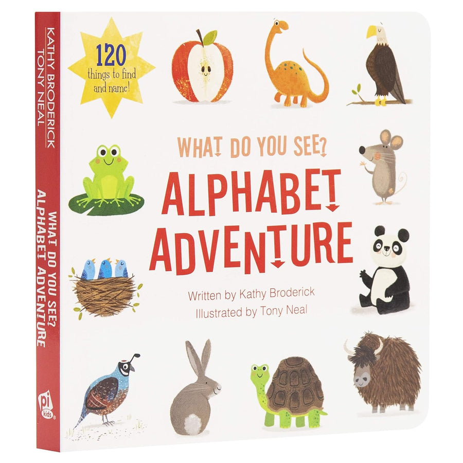What Do You See Alphabet Adventure - Look and Find Activity Book -