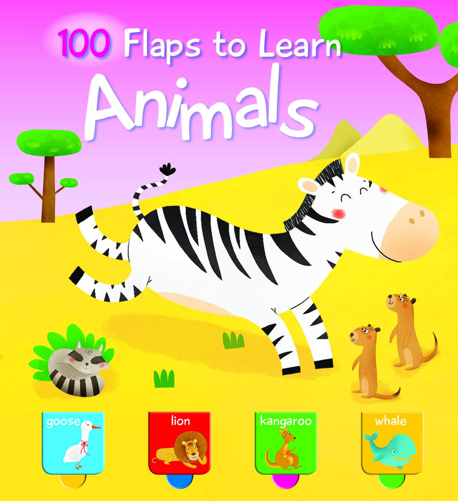 100 Flaps to Learn: Animals - Little Book