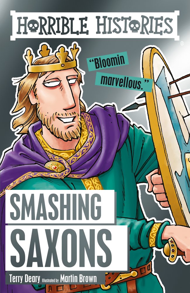 Horrible Histories: Smashing Saxons - Little Book