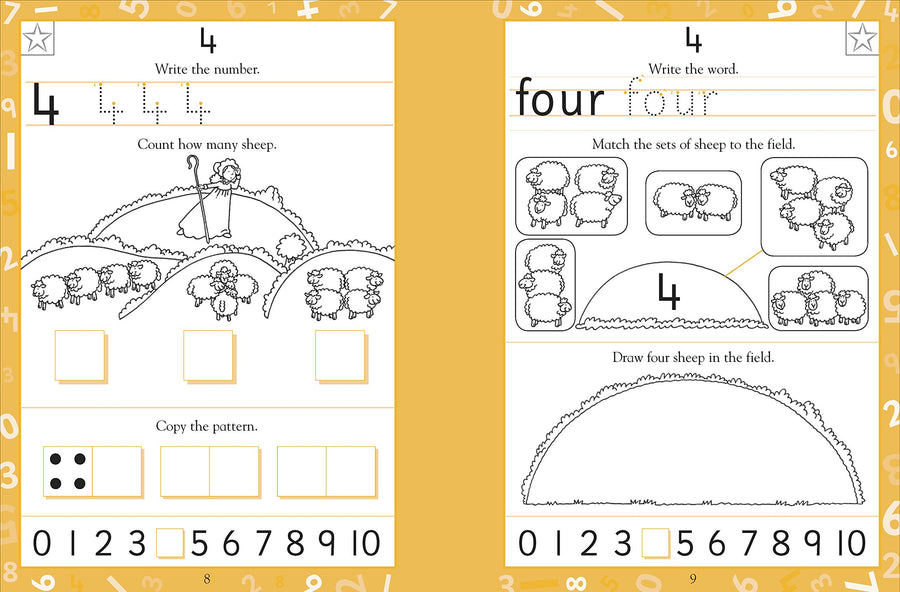 Math Made Easy: Kindergarten Workbook (Math Made Easy)