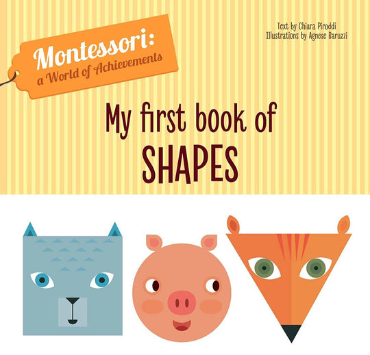 My First Book Of Shapes Montessori