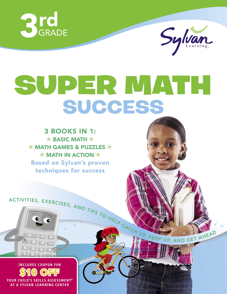 Third Grade Super Math Success (Sylvan Super Workbooks)