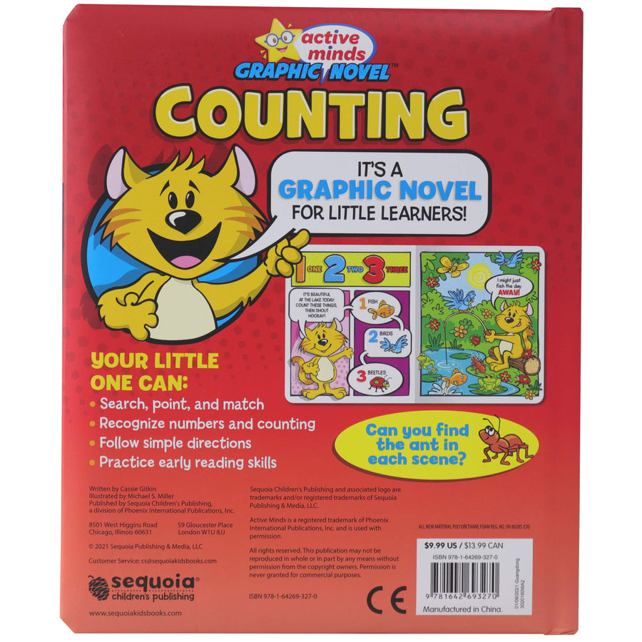 Active Minds Graphic Novel: Counting - Learn 123s