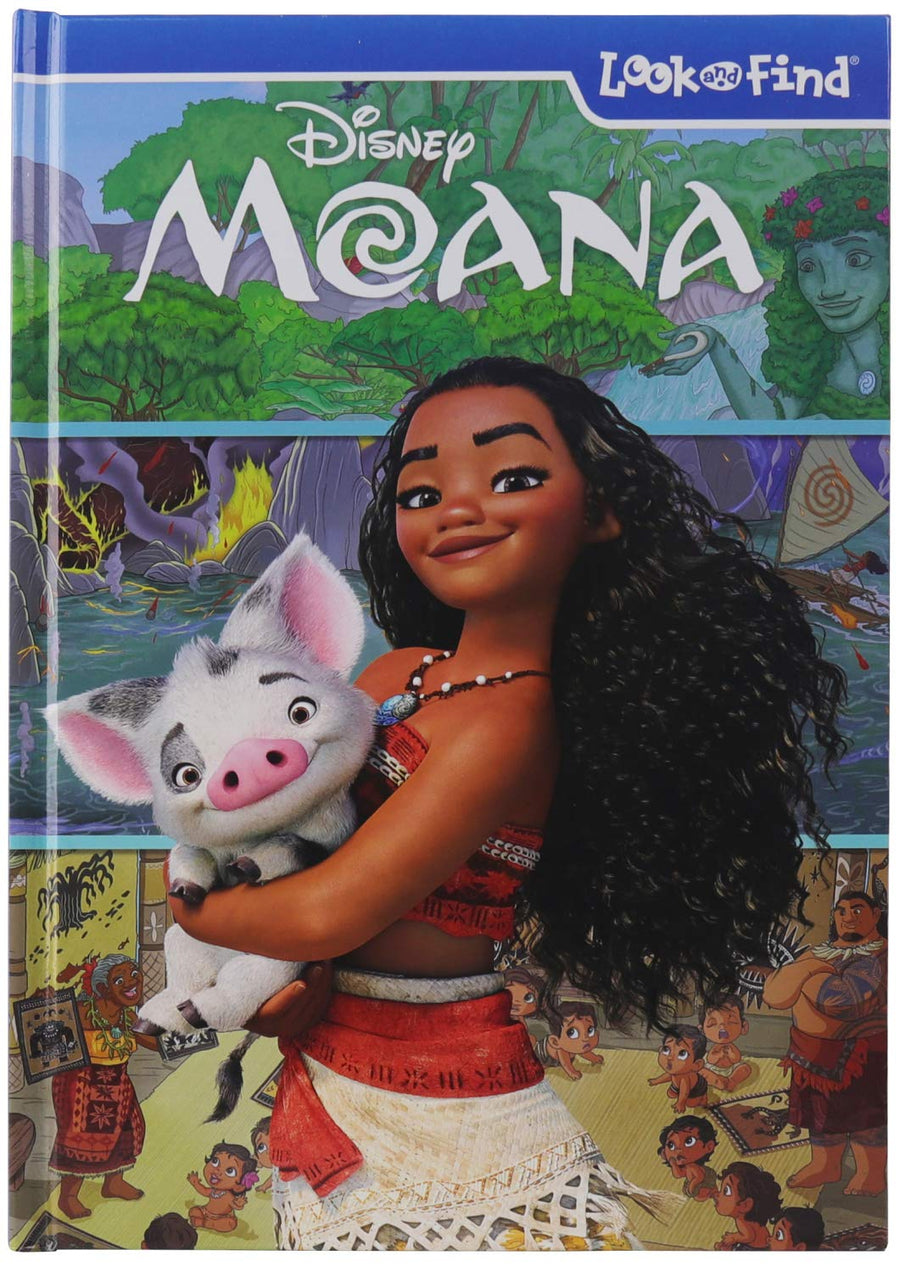 Disney Moana Look and Find Activity Book