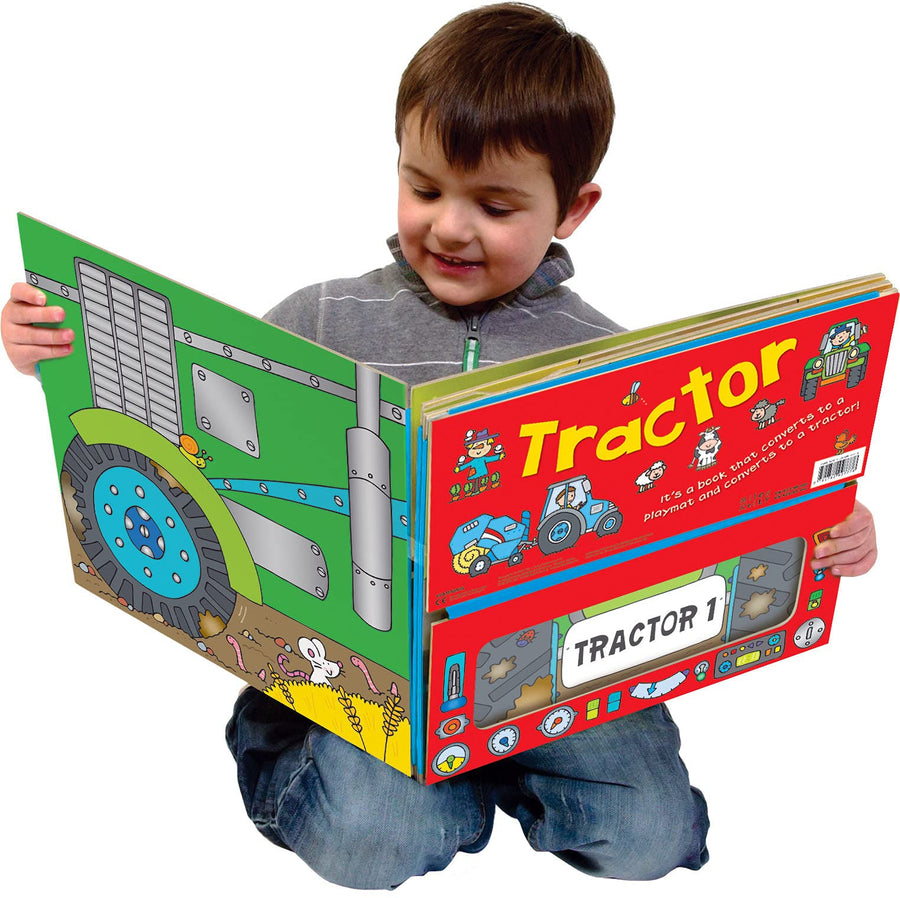 Convertible Tractor-Innovative, 3-in-1 Convertible Storybook