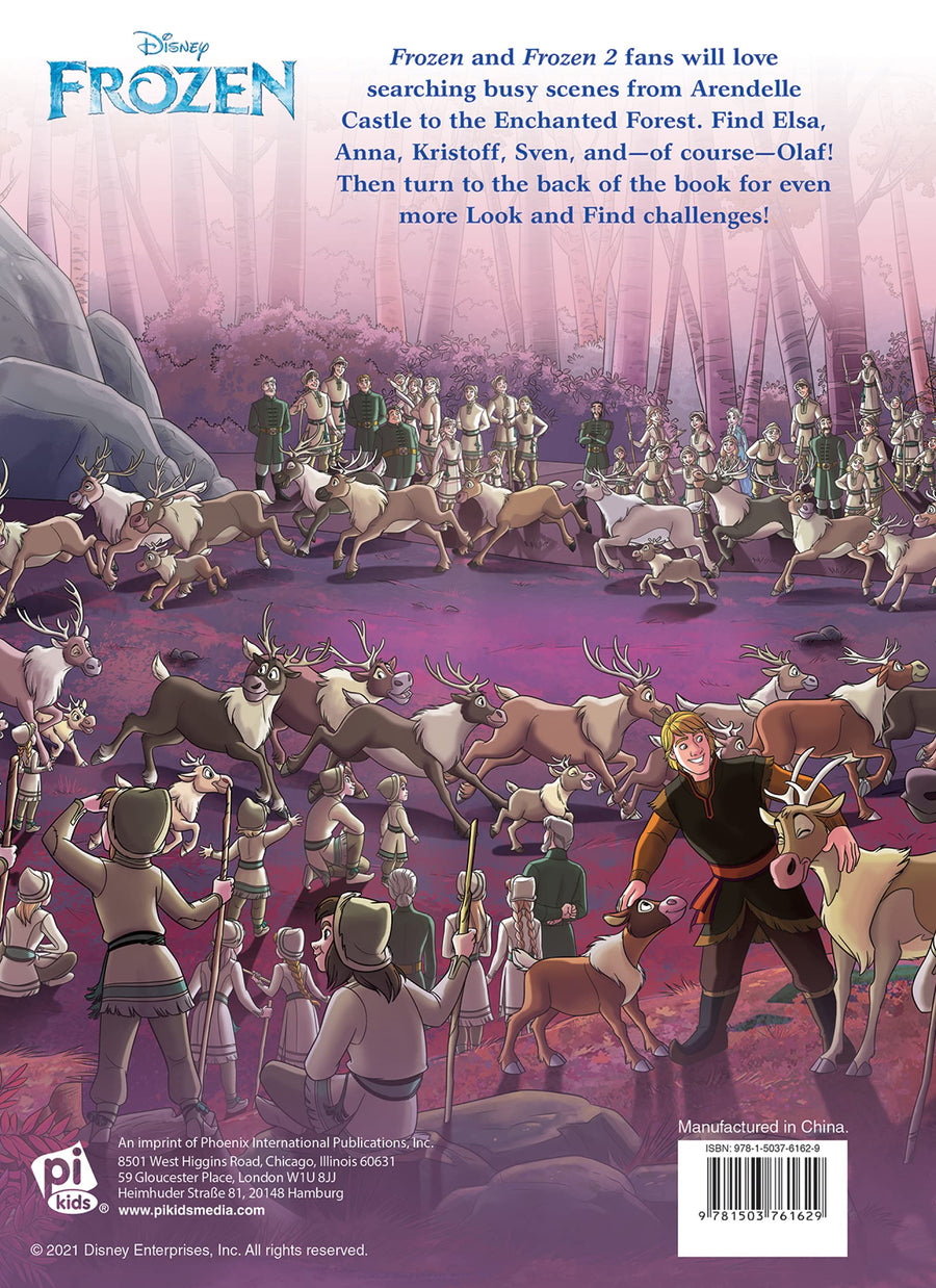 Disney Frozen - Where’s Olaf? Look and Find Activity Book