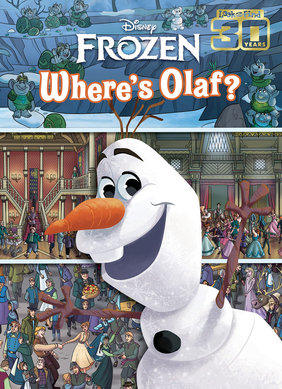 Disney Frozen - Where’s Olaf? Look and Find Activity Book