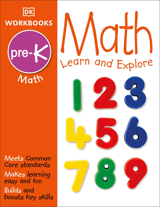 DK Workbooks: Math, Pre-K: Learn and Explore